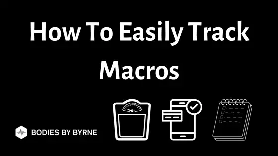 Tips for tracking macros graphic